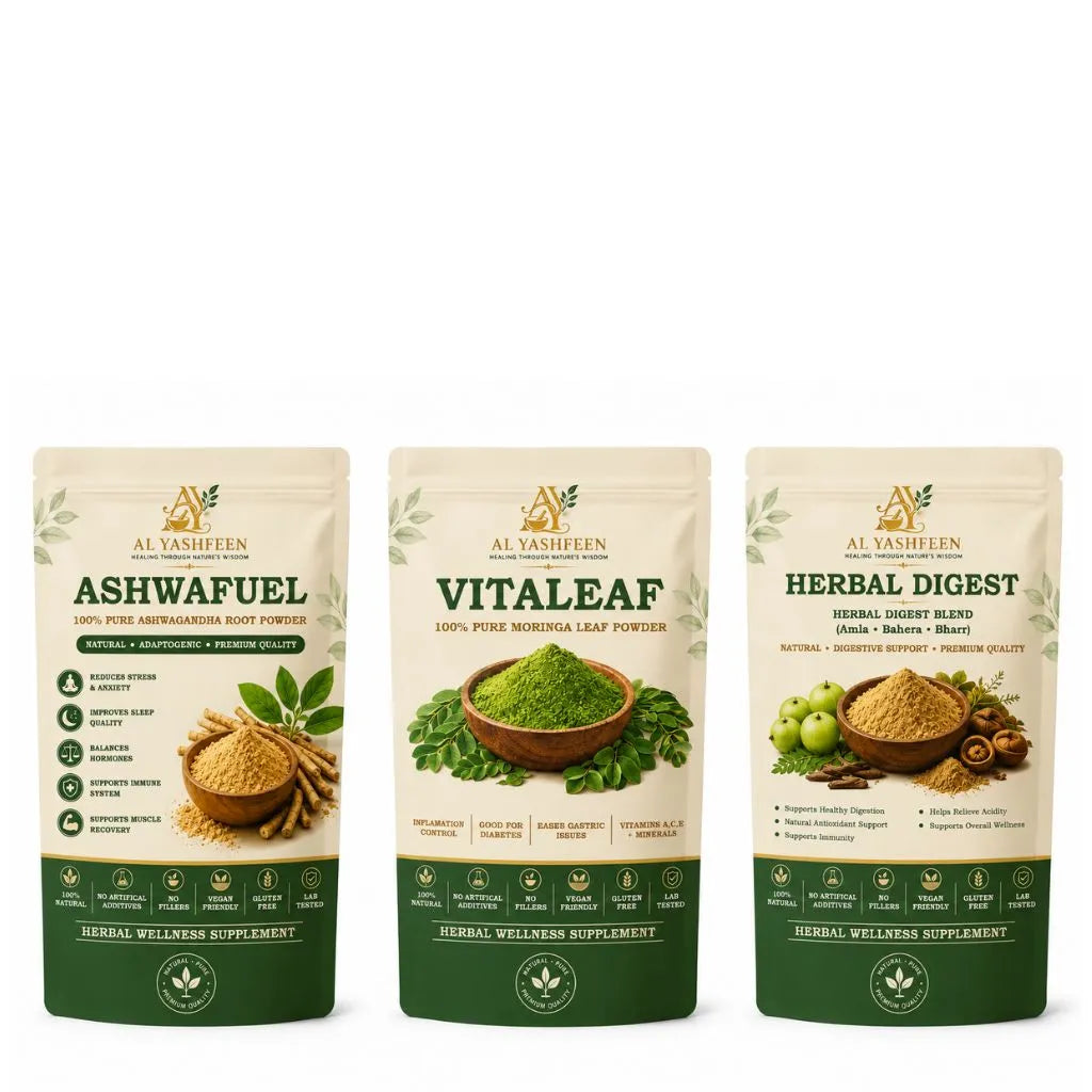 Complete Herbal Wellness Bundle – 3-in-1 Pack ⭐⭐⭐⭐⭐